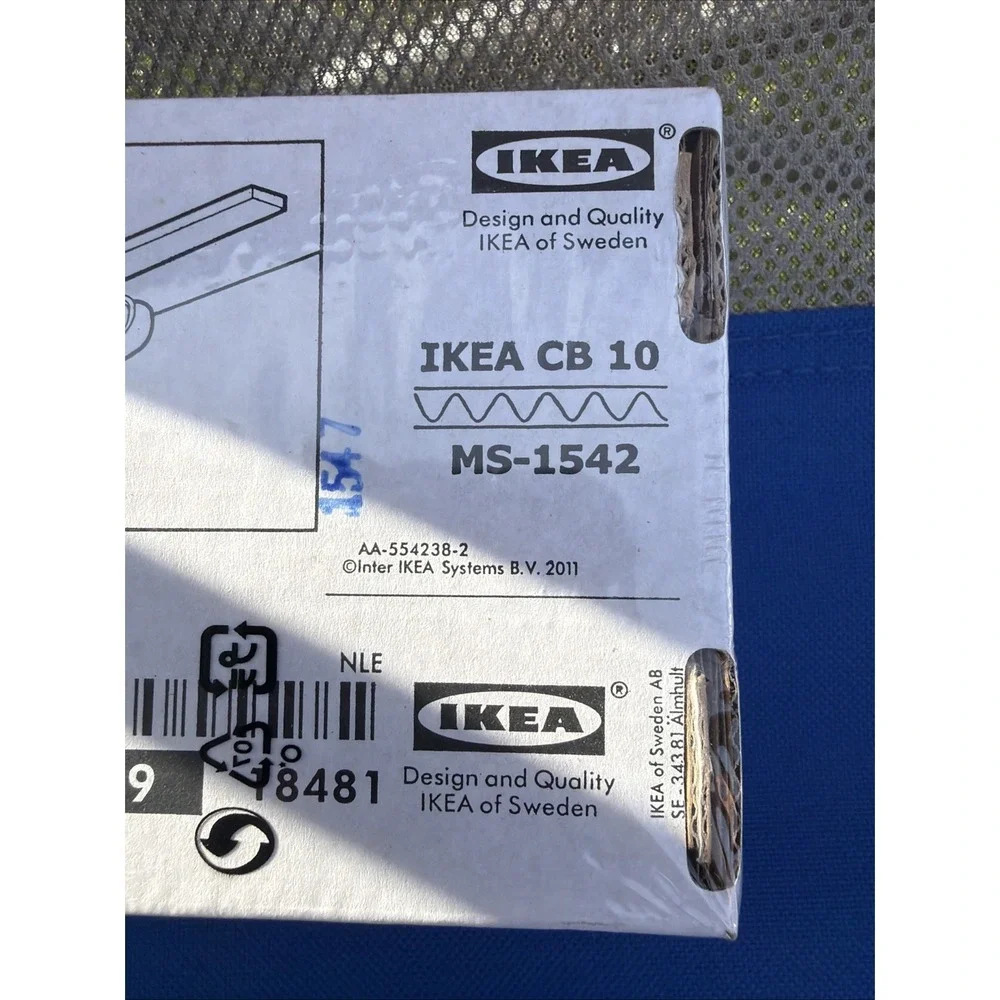 IKEA Betydlig Curtain Rod Holder Bracket White 302.198.89 Lot of 3